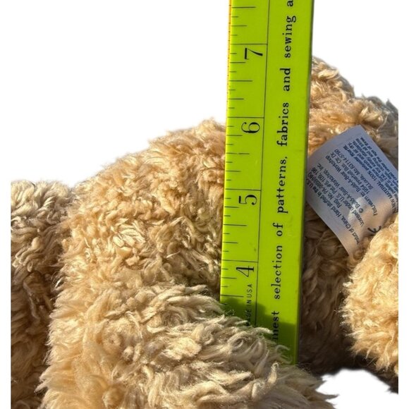 Build A Bear Curly Teddy Plush Stuffed Dog Puppy Security Support Pet Toy - Picture 13 of 15